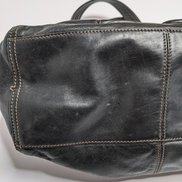 [❌ SOLD] FOSSIL Black Shoulder Purse Handbag - Picture 11 of 15
